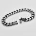 Trendy Jewelry Titanium Steel Men's Bracelet Fashionable Accessories Six-Sided Cuban Chain_ipsvogv.com