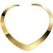 Open Collar, Fashionable Metal Exaggerated Necklace, Earring Set, Women's Jewelry Factory_ipsvogv.com