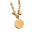 Fashionable Personalized Figure Round Brand Titanium Steel Pendant With A Cool And Simple Style Necklace For Women's_ipsvogv.com