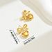 Simplicity, fragrance, Japanese and Korean style heart elegant bow design, college style, high-end feeling ear,_ipsvogv.com