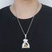 Unisex Hip Hop Photo Pendant Copper Inlaid Zircon Purse Shape Photo Frame Necklace Personality Chain Creative DIY Necklace_ipsvogv.com