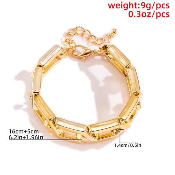 Rhombus O-shaped Necklace Women's Collarbone Chainsimple And Versatile Temperament Collar Personalized Niche Design Trend_ipsvogv.com