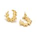 Stainless C-shaped Golden Wheat Titanium Steel DIY Earring Making Products, Earrings, Ear Pillar Accessories_ipsvogv.com