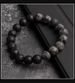 Hot Sale Handmade Natural Volcanic Stone Snowflake Stone Bead Bracelet Men Retro 10/8mm Elastic Bead Couple Bracelet_ipsvogv.com