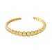 Bangles Bracelet With Adjustable Opening Simple Croissant Brass Hip Hop_ipsvogv.com