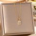 Japanese Korean Light Luxury Design Titanium Steel Necklace, Women's Micro Inlaid With Diamonds, M-square Brand, 7_ipsvogv.com