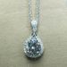 Cao Shi Live Broadcast Hot Sale New Luxury Pear Shaped Water Drop Pendant Necklace Fashion Collar Chain_ipsvogv.com