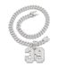 T-square diamond digital pendant with light luxury design, alloy full diamond 39 hip-hop necklace pendant_ipsvogv.com