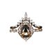 Sanjieins New Champagne Zircon Ring Women's Engagement Pair_ipsvogv.com