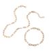 Wind Women's Simple And Versatile Metal Paper Clip Necklace Handicraft Set Collar Fine Chain_ipsvogv.com