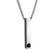 Stainless Steel Men's Cubic Column Pendant In 100 Languages. I Love You. Projection Necklace, Customized Color Photo,_ipsvogv.com
