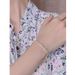 Small Design Cherry Blossom Powder Tourmaline White Jade Marrow Bracelet For Girls New Summer China-Chic Style_ipsvogv.com