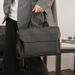 Retro simple handbag, new Korean version men's bag shoulder messenger bag, trendy business computer file bag_ipsvogv.com