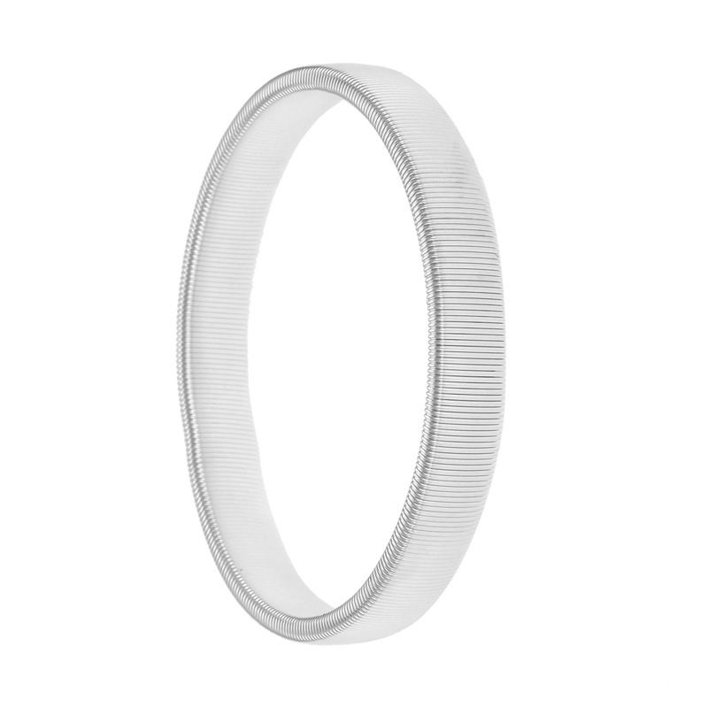 New Men's Metal Spring Elastic Bracelet Wristband Arm Band Cuff_ipsvogv.com