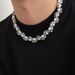 Pearl Wrapped High-end, Light Luxury, Niche Necklace, Men's Collarbone Women's Versatile Sweater Chain, Jewelry Necklace_ipsvogv.com