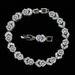Fashionable High End Atmospheric Color Preserving Diamond White Crystal AAA Zircon Bracelet For Women Anti Allergic Hand Jewelry_ipsvogv.com