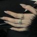 Italian Court Style Baroque Carved Gold Hollowed Out Micro Inlaid Zircon Open With Double Layered Color Separation Ring_ipsvogv.com