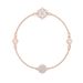 Beautiful Snowflake Invisible Magnetic Buckle Bracelet For Women Element Crystal Bracelet_ipsvogv.com