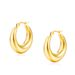Women's Jewelry Titanium Steel C Shaped Earrings With Personalized Design And Special Pattern, High End Popular Stainless Steel Exquisite Earrings_ipsvogv.com