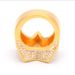Men's Jewelry Star Ring Hip Hop Style Cubic Zirconia Micro Paved Five Point Star Ring For Men In Gold Silver Rose Gold Available In Sizes 6 To 12_ipsvogv.com