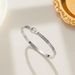 Titanium Steel 2022 Japanese And Korean Love Diamond Buckle Colorless Bracelet Jewelry_ipsvogv.com
