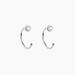 Women's Jewelry S925 Silver Needle Inlaid Zircon Earrings Minimalist Classic Geometric Ear Buckle Personality All Match Ear Jewelry_ipsvogv.com