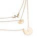 New Necklaces With Minimalist Electrocardiography, Semi-circular Fan-shaped Three-layer Necklace_ipsvogv.com