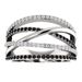 New simple splicing Thai silver entangled silk knot love couple tail ring personalized diamond jewelry_ipsvogv.com