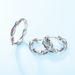 Twisted Rainbow Design Zircon Earrings For Women S925 Silver Full Inlaid With Bright Colored Zircon Earrings Light Luxury_ipsvogv.com