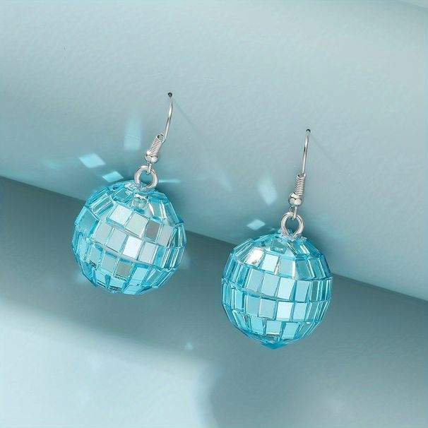 Fashion Ball Pendant Earrings Bohemian Holiday Seaside Earrings Ladies Pendant Earrings_ipsvogv.com