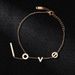 Titanium Steel LOVE Bracelets Feet Chains For Women's Fashion, Simplicity, Personality, Quality, Temperament, Japanese_ipsvogv.com