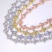 Men's Jewelry Four Leaf Clover Zircon Eight Character Cuban Bracelet Hip Hop Men's Bracelet High End All Match Trendy Hand Jewelry_ipsvogv.com
