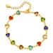 Specializes in candy colored glass diamond beads handmade sweet bracelets ethnic style K plated bracelet_ipsvogv.com