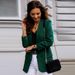 Women's Clothing Autumn and winter women's long sleeved small suit temperament professional slim top coat_ipsvogv.com
