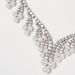Exaggerated Crystal Rhinestone Collarbone Chain Pearl Necklace Jewelry High-end Versatile Female Light Luxury Choker_ipsvogv.com