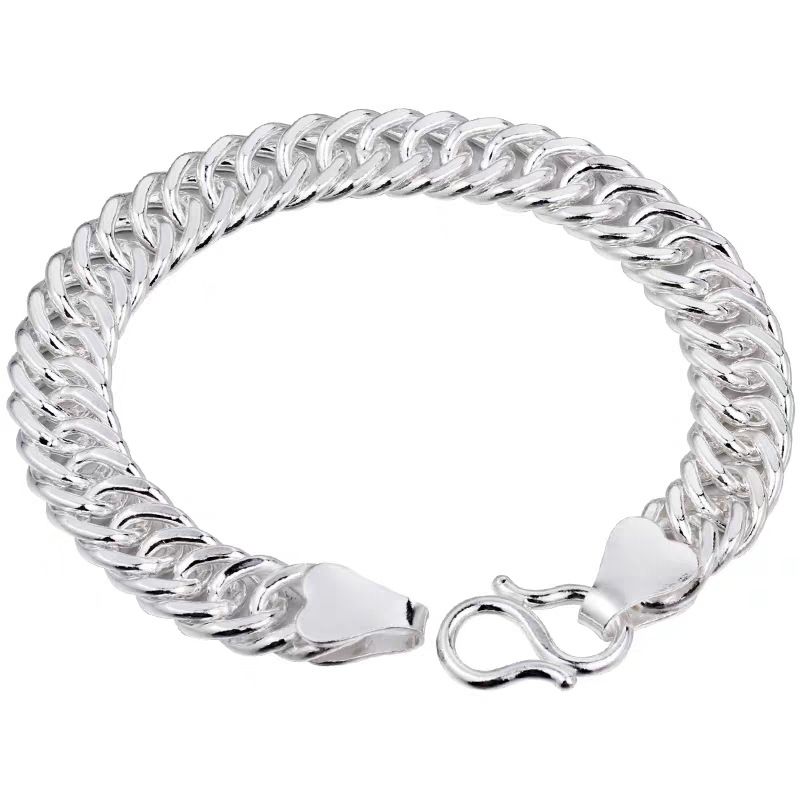 Niche High-End Design Bold Personality Bracelet For Men Hip-Hop Horsewhip Chain Fashion Versatile Jewelry Men's_ipsvogv.com