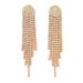 Unisex Jewelry Gold Tassel Water Diamond Lover Gift Women's Earrings_ipsvogv.com