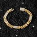 New Hip Hop Style Classic Geometric Chain Splicing Bracelet_ipsvogv.com