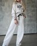 Women's Clothing casual hooded hoodie set of wide-leg pants_ipsvogv.com