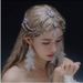 Exotic rhinestone headdress eyebrow pendant wave tassel chain diamond ancient style forehead hair accessories headchain_ipsvogv.com