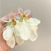 Unisex French Retro Chiffon Petal Tassel Earrings High End Niche Unique Earrings Exaggerated Temperament Holiday Style Earrings_ipsvogv.com