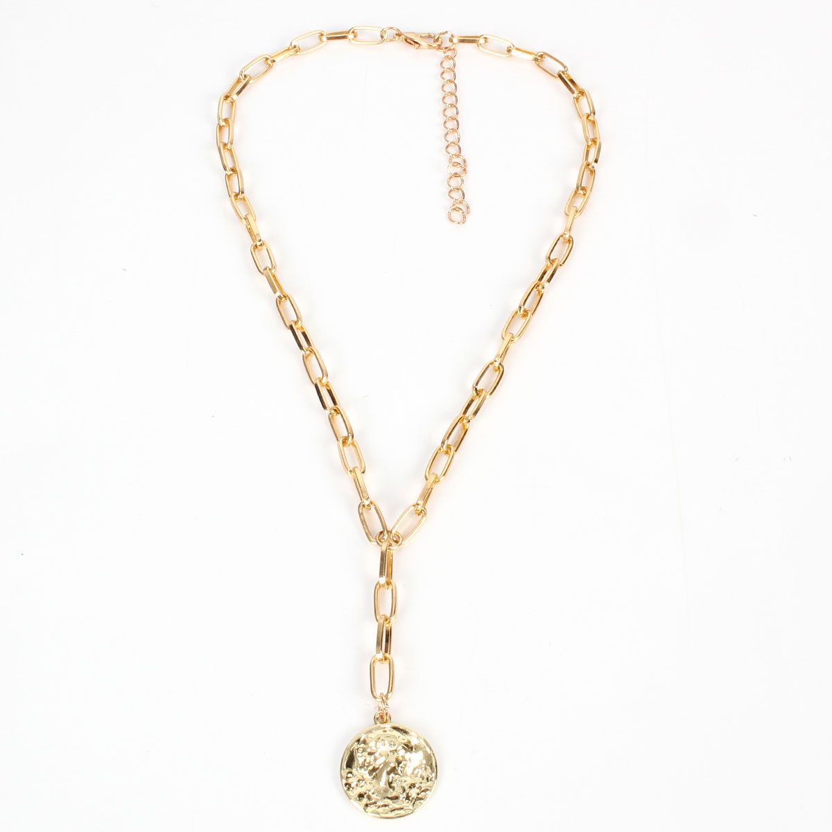Temperament, Exotic Bohemian Portrait Pendant, Fashion Necklace, Female 12410_ipsvogv.com