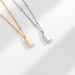 Small Brick Round Bead Titanium Steel Necklace, Versatile For Women, New Gold Collarbone Chain, Simple Pendant That Does_ipsvogv.com