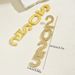 2025 new style with female personality, niche digital design, diamond studded earrin, fashionable and versatile_ipsvogv.com