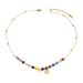 Sweet And Fresh Ladies' Long Necklace, Love Letter Design Clavicle Chain, All Match Forest Beaded Necklace_ipsvogv.com