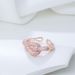 Subtle, fresh, sweet Korean style versatile for women, inlaid with copper zircon windi ri, geometric index fier_ipsvogv.com