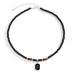 cross-border Tiger Stone Beaded Necklace Men's Hip-hop Niche High-end Sense Simple Personality Men's Collarbone Chain Accessories_ipsvogv.com