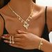 Autumn Evening Party Accessories Necklace New Jewelry Bride Wedding Dress Full Diamond Earrings Bracelet Chain Set_ipsvogv.com