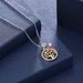 Women's Jewelry Crystal Element Sterling Silver Tree Of Life Crystal Pendant Necklace_ipsvogv.com