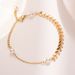 New Titanium Steel With Niche Design, Cool And Trendy Internet Celebrity, Student Pearl Wheat Ear Brace, Female_ipsvogv.com